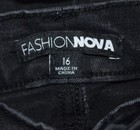 FASHION NOVA JEANS - BLACK - SIZE 16 — photo 3