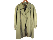 Vintage Made In Poland Mens Trench Coat