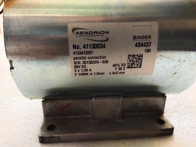 KENDRION 41130034 4133413I07 BINDER 434437 13D ELECTRO