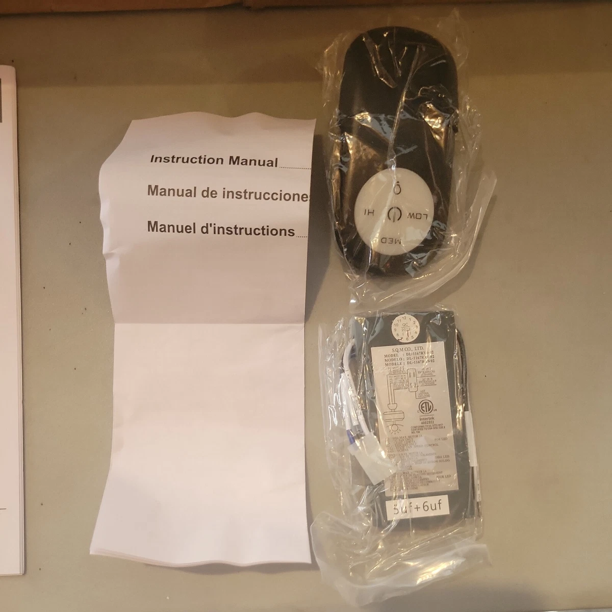 Merwry Ceiling Fan Manual