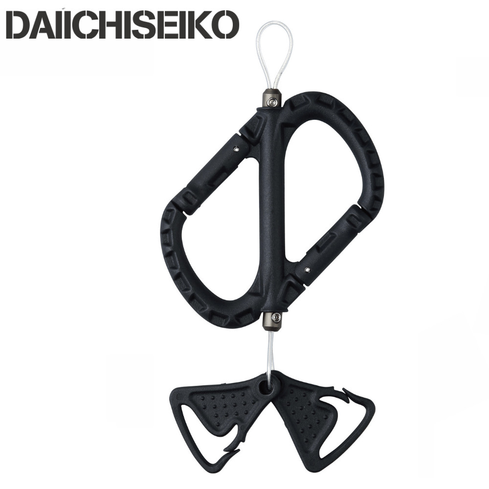 DAIICHISEIKO Fishing Tool NOOBINER S Snap Holder Black 9690₽