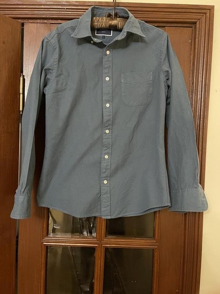 Men Charles Tyrwhitt Shirt Blue Cotton 36 / S / 44