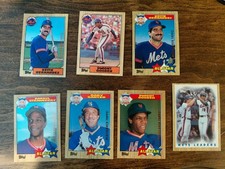 2017 Rediscover Topps Mets  Buyback Darryl Strawberry Gooden Carter Hernandez