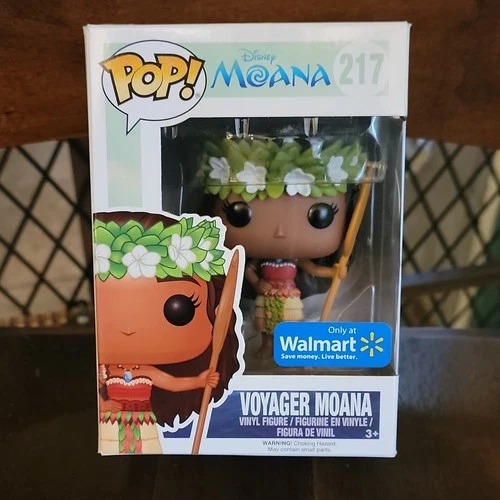 Funko Pop! Vinyl Disney Moana Voyager Moana #217 Walmart Exclusive Figure