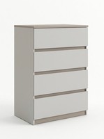 Schubladenkommode Beige Modern Edel Kommode Sideboard Holz