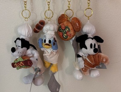 Disney 2026 Mickey's Bakery Chef Collection Mickey Goofy Donald Set Of 4