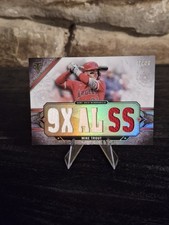 2024 Topps Triple Threads Mike Trout JERSEY RELIC 17/36 Angels Memorabilia SP