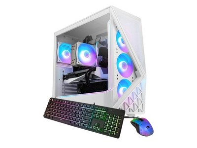 iBUYPOWER Slate Gaming PC Desktop Computer Intel Core Ultra 5 225F CPU, INTEL Ar