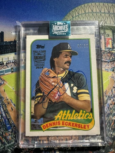 Dennis Eckersley 2023 Topps Archives Signature Series Autograph 10/10