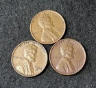 1939 D (3 Coins) Lincoln Wheat Pennies- Free Shipping