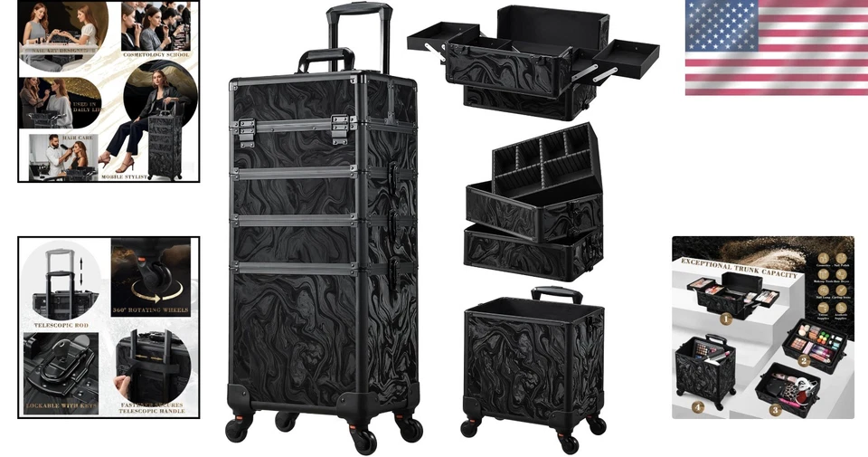 Estuche rodante para maquillador profesional Foto 2 de 4
