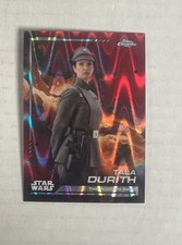 2024 Topps Chrome Star Wars Red Blaster RayWave Refractors 83 Tala Durith
