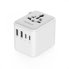 TESSAN Universal Travel Adapter, International Power Adapter