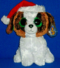 TY BEANIE BOOS - PRESENTS the 9" DOG - MINT with MINT TAG