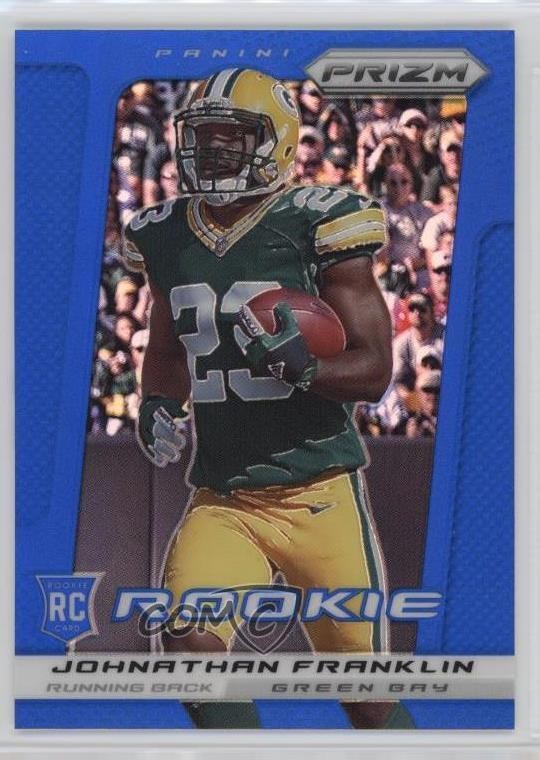 2013 Panini Prizm Wal-Mart Blue Johnathan Franklin #245 Rookie RC 4f9