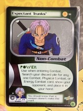Dragon Ball Z Score CCG Limited Expectant Trunks Holo Foil 91 2002