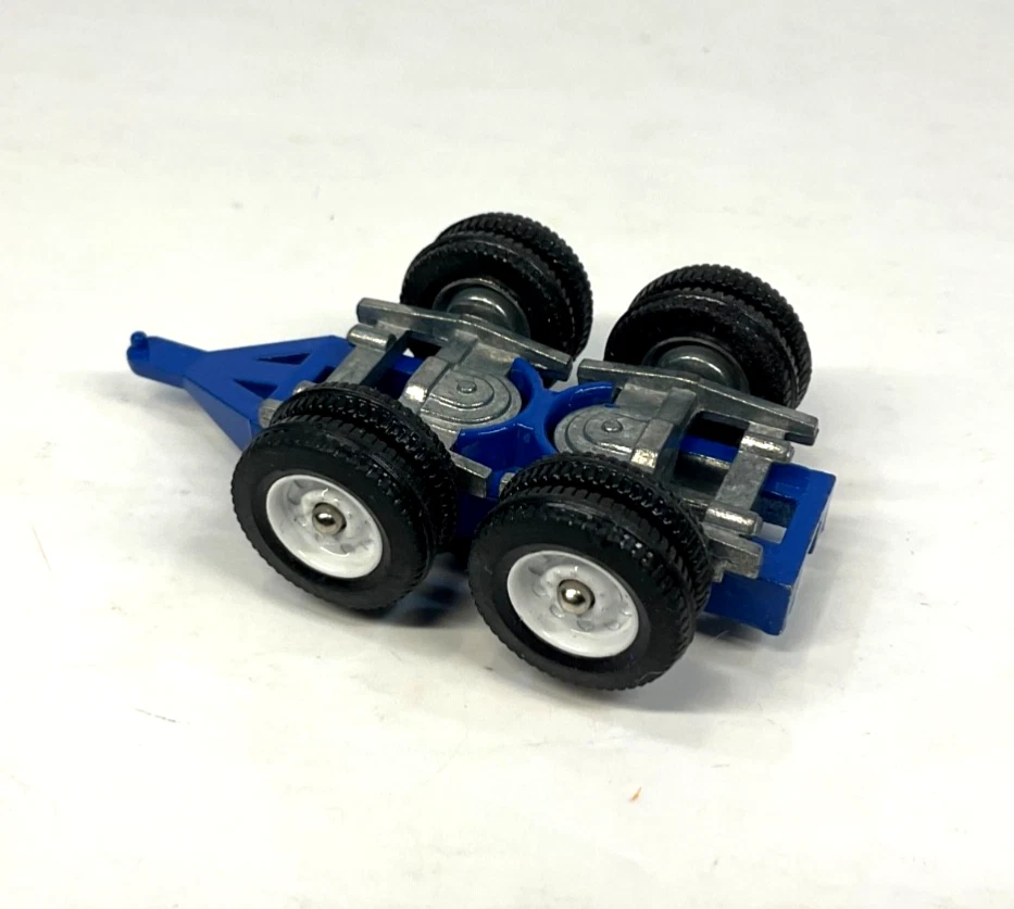 Carretilla convertidora con marco azul para Winross escala 1/64 remolque doble conexión #15 Foto 4 de 4