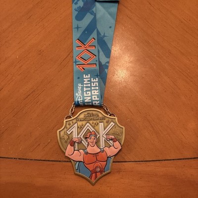 2025 RunDisney Springtime Surprise 10k Finisher Medal - Hercules
