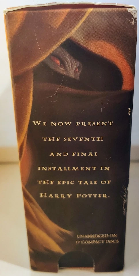 Harry Potter And The Deathly Hallows by J.K Rowling Audibook on CD (Complete) Foto 3 de 4