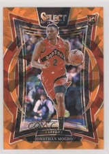 2024 Panini Select Concourse Orange Cracked Ice Prizm /275 Jonathan Mogbo 19c6
