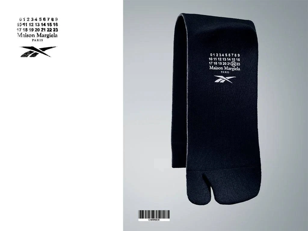 Maison Margiela x Reebok Tabi Socks Black