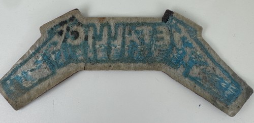Vintage 80’s Metallica Patch Turquoise/Blue And Black Small 5” Inch Rarität - Bild 5 von 9