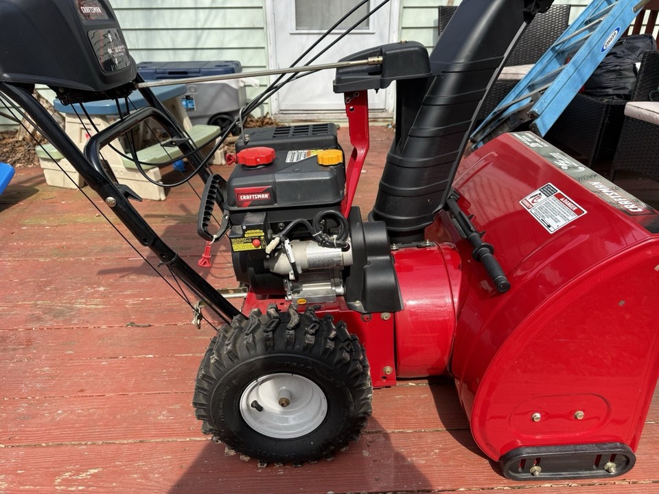 Craftsman 26" Dual Stage EZ Steer Snow Blower | eBay