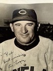 Al Lopez Cleveland Indians 1940s Original vintage Autographed 8x10 Photo HOF — photo 10