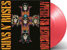 Guns n Roses - Appetite For Destruction Limited Edition RED Vinyl LP NEU OVP