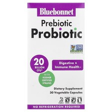 2 X Bluebonnet Nutrition, Prebiotic Probiotic, 30 Vegetable Capsules