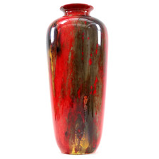 Royal Doulton Sung Flambe Vase Fred Moore h28cm Circa 1925