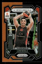 Luis Scola 2023-24 Panini Prizm EuroLeague #62 Orange Black SP (b2)