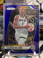 2024 Panini Prizm WNBA - Elizabeth Williams #24 - Blue Pulsar Prizm /199 TZ 10W