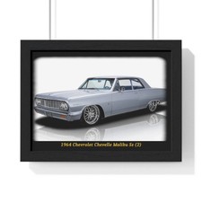 Leggendaria Poster 1964 Chevrolet Chevelle Malibu SS - Iconica Muscle Car americana