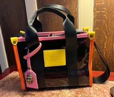 Kurt Geiger London XS Vinyl Southbank Tote Crossbody Glitter NEW Without Tags