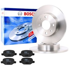 BOSCH Bremsscheiben TRW Beläge Satz Hinten für FIAT 500 312 PANDA 199 PUNTO 188