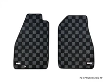 P2M for Acura Nsx (Na2) 1997-05 Race Floor Mats : Dark Grey