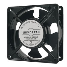 1 PCS JING DA FAN Fan JD12038AC JD12038A2S AC220-240V 12038 12cm Aluminum frame
