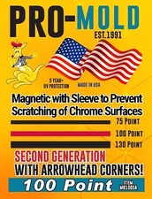 20x Pro Mold MH100SA 2nd Gen w/ Sleeve 100pt Magnetic Card Holder One Touch