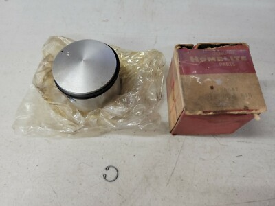 #ad #ad Homelite A 56647 Piston Kit w Pin Rings Clips $109.99