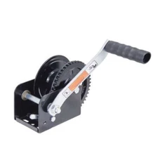 DUTTON-LAINSON WINCH W/ HANDLE 1100 LB LOAD POWDER COATED BLACK DL1100A