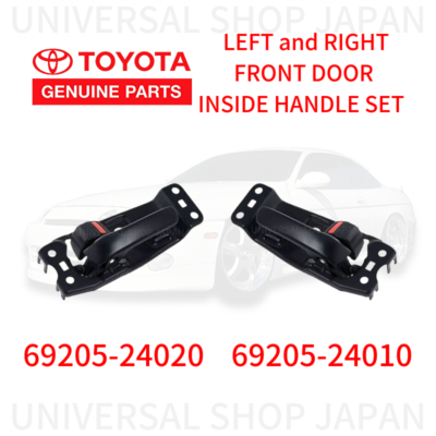 GENUINE OEM LEXUS 92-94 SC300 SC400 LEFT & RIGHT FRONT DOOR INSIDE