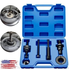 Power Steering Pump Pulley Puller Remover Installer Removal Tool Kit for GM Ford