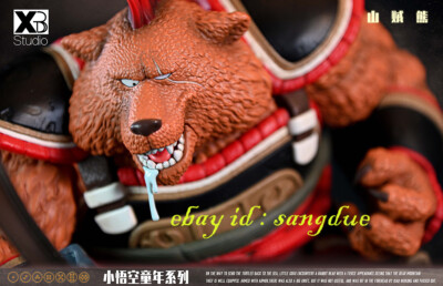 XBD Studio Dragon Ball Bandit Bear Statue Collectible Figure Model