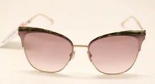 Jimmy Choo July/S EYR3X Gold, Pink/Burgundy Gradient 58mm Sunglasses (#1168)