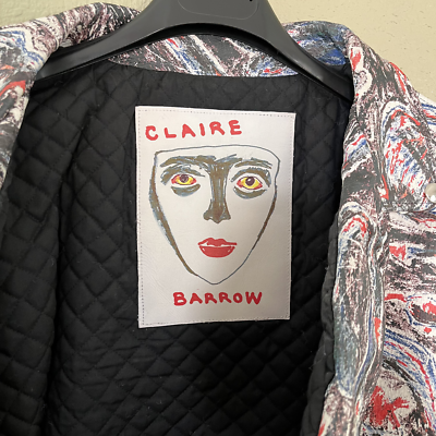 クレアバロー Claire Barrow 超希少ライダースジャケット Claire Barrow Leather Painted Biker jacket Medium | eBay