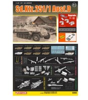 Dragon 6980 Sd.Kfz.251/1 Ausf.D 1:35 Modellbausatz Neu Ovp