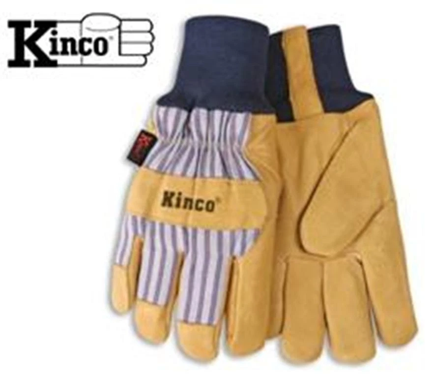 Kinco 1927KW Insulated Leather Winter Work Glove With Knit Wrist - Xlarge