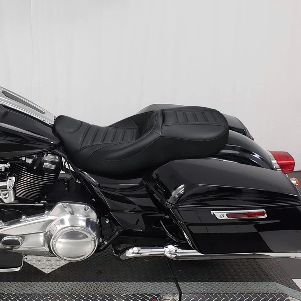 Rider & Passenger Seat For Harley Touring CVO Tri Glide Electra Glide 2009-2024 Foto 4 de 4