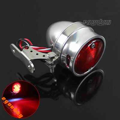 パーツ Vintage TailLight Harley Chopper Bobber Motorcycle Retro Bullet Brake Taillight For Harley Bobber Chopper